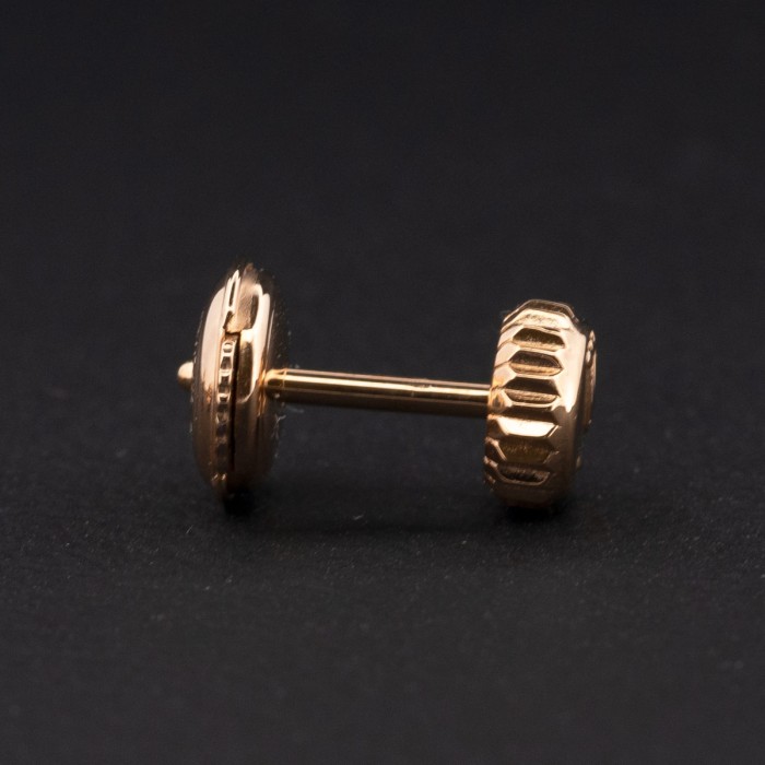 Watch Spare - Paire de boucles d'oreilles avec couronne Rolex de 5.3mm