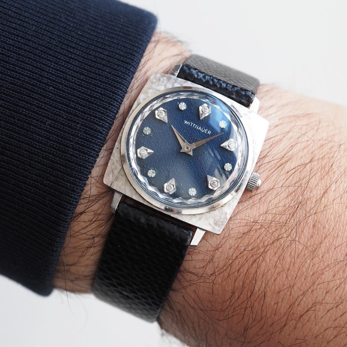 Wittnauer - Vintage Diamonds Square Mechanical