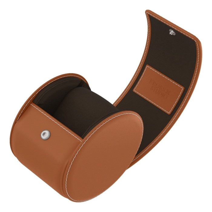 Kross Studio - The Chromatic Watch Roll Collection Gold Leather