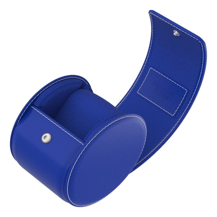 Kross Studio - The Chromatic Watch Roll Collection Royal Blue Leather