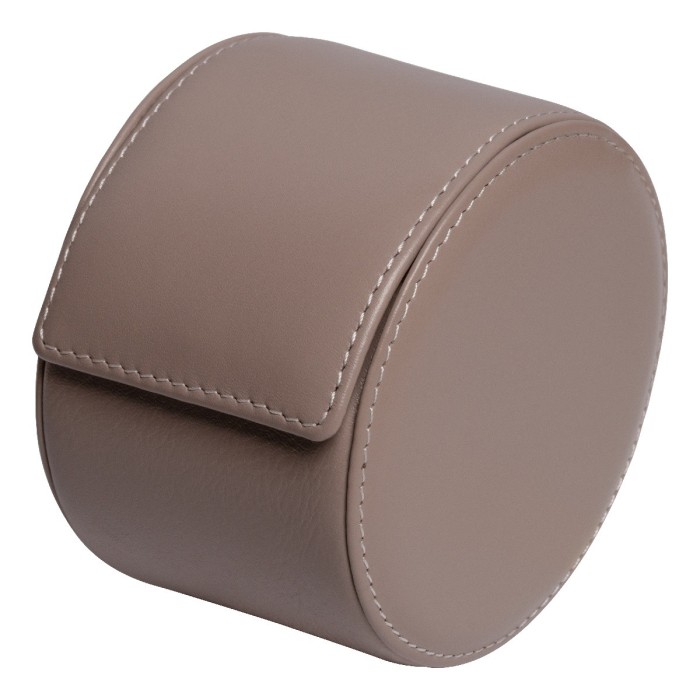 Kross Studio - The Chromatic Watch Roll Collection Taupe Leather