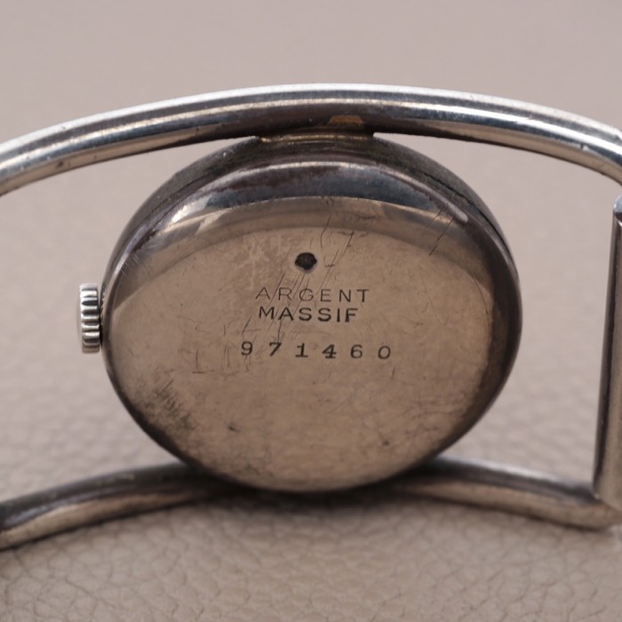 Yema - Montre-Bracelet en argent massif 31x46mm