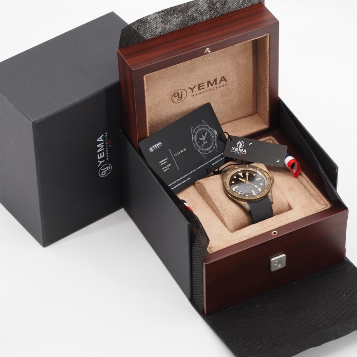 Yema - Superman Bronze CMM.10 Black Limited Edition 41mm Full Set Circa 2026 Réf. 11.13.36.ZE