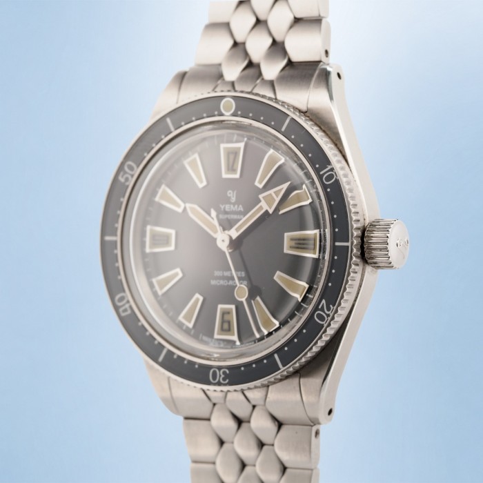 Yema - Superman Skin Diver Slim CMM.20 Limited Edition Micro Rotor Circa 2024 Full Set Réf. 12.24.99.SN.M3