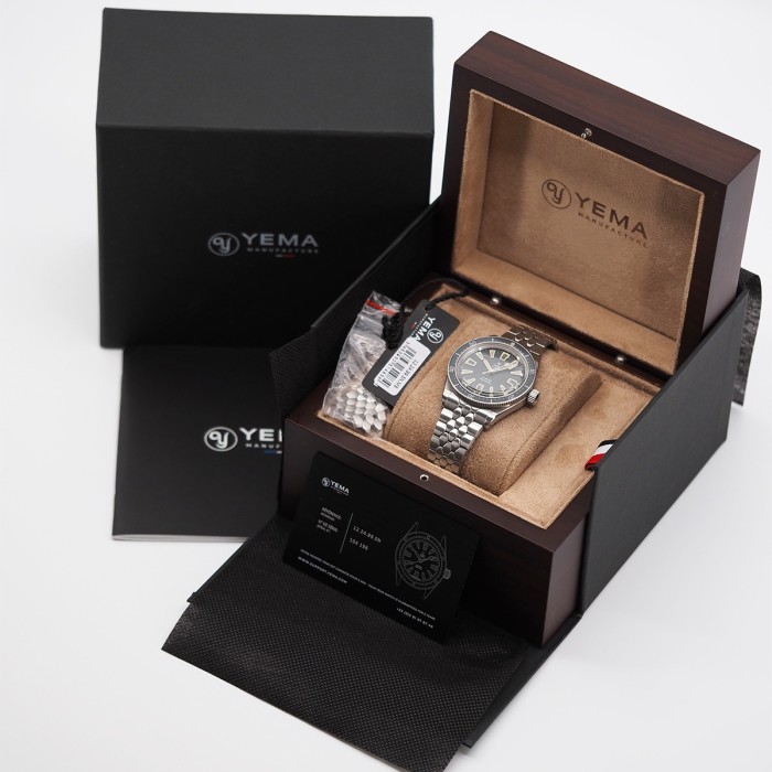 Yema - Superman Skin Diver Slim CMM.20 Limited Edition Micro Rotor Circa 2024 Full Set Réf. 12.24.99.SN.M3