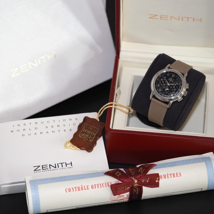Zenith - El Primero Chronomaster Triple Date Full Set Réf. 01.240.410