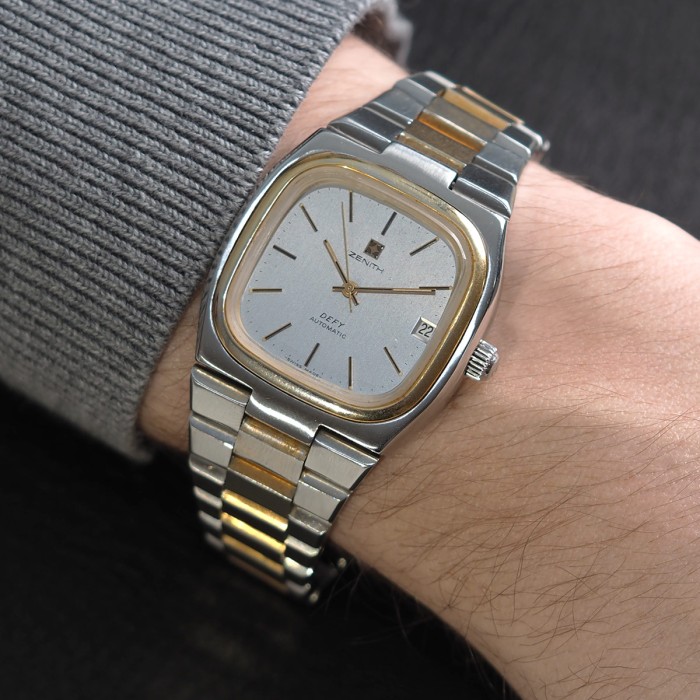Zenith - Defy vintage Automatique Réf. 59.0380.380 Acier et plaqué or