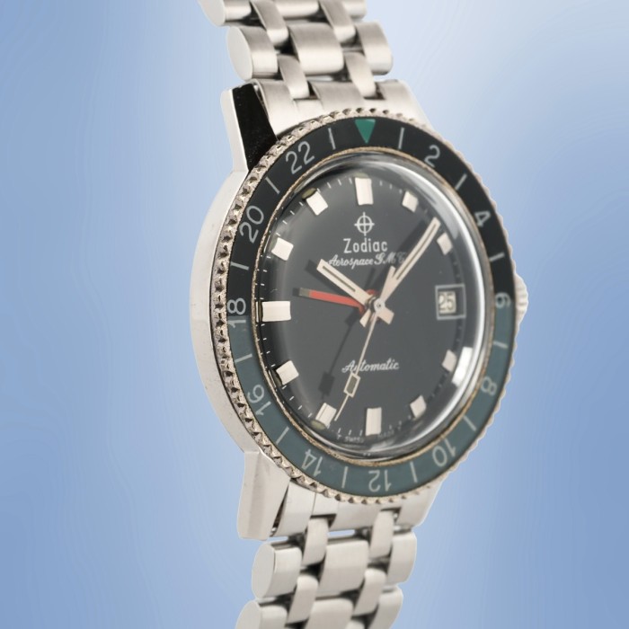Zodiac - Aerospace GMT Circa 1960 JB Champion Bracelet