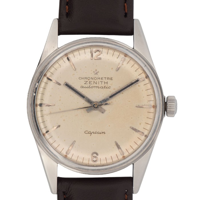 Montre Zenith 2532 - Boîtier Acier, Occasion, Montre Suisse De Collection